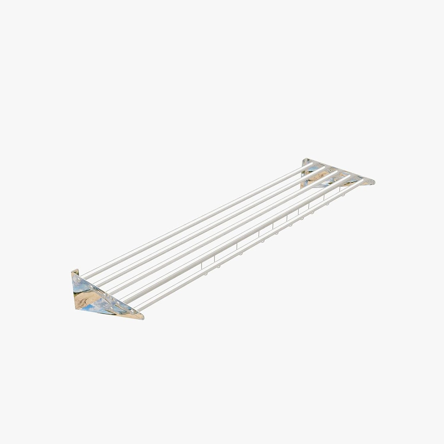 Estantería acero inox 47x12x5.5 pulg cocina y hogar