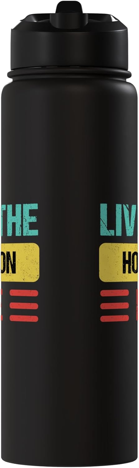 Botella de agua aislada de acero inoxidable Houghton