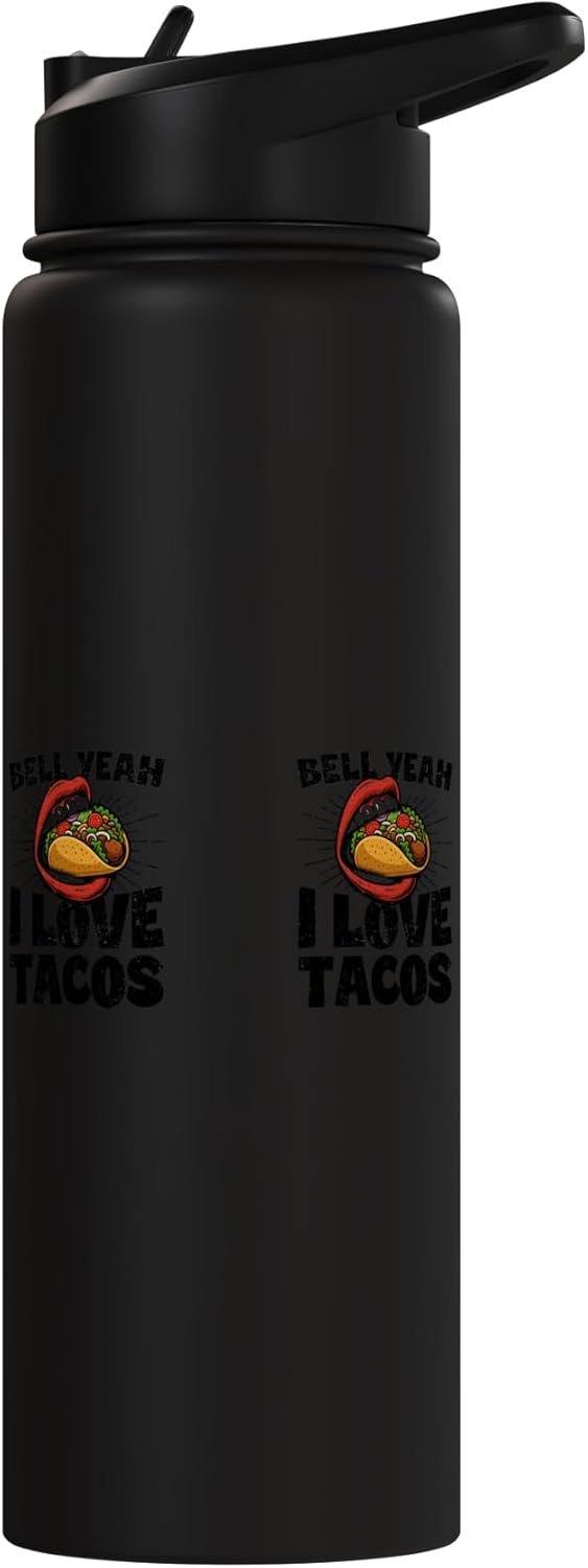 Taza de café Bell Yeah Taco Lover aislada en acero inoxidable