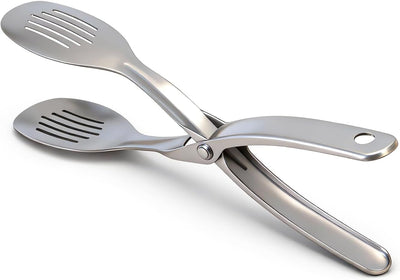 Pinzas de acero inoxidable resistentes al calor para cocina profesional