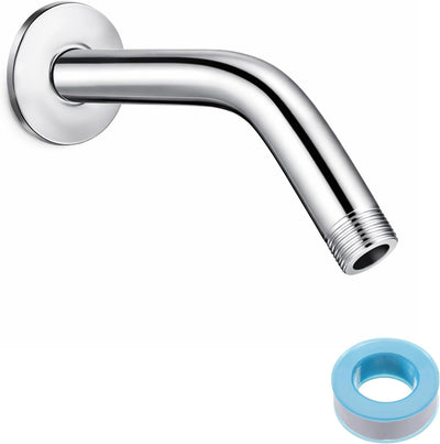 Cabezal ducha 6 pulgadas tubo brazo reemplazo pared