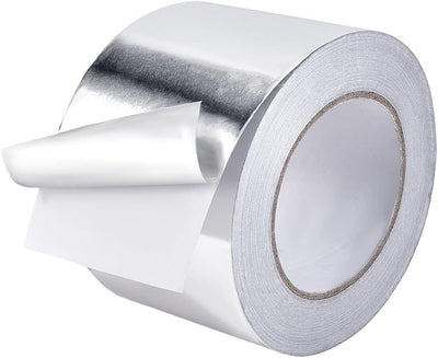 Cinta aluminio conductivo autoadhesiva 3.15pulg 0.1mm