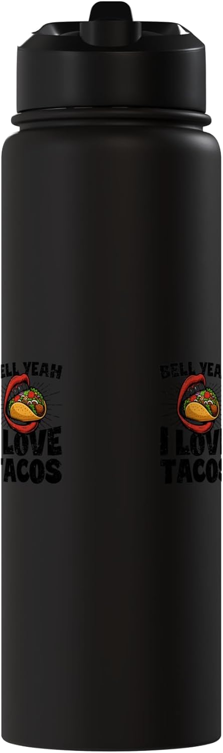 Taza de café Bell Yeah Taco Lover aislada en acero inoxidable