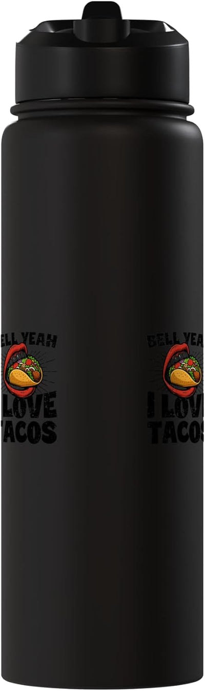 Taza de café Bell Yeah Taco Lover aislada en acero inoxidable