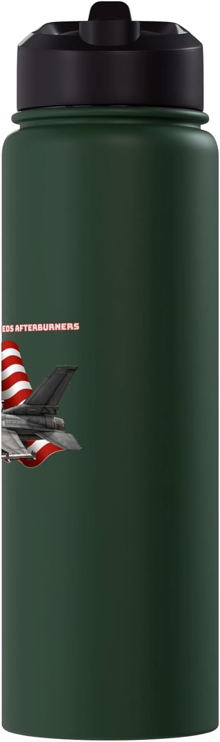 Botella de agua aislada de acero inoxidable F-16