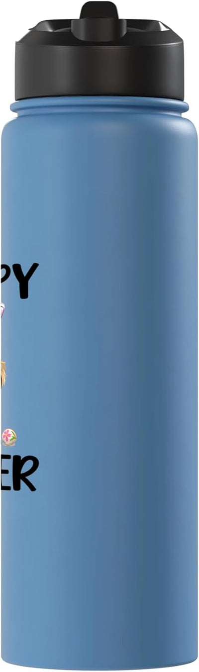 Botella agua térmica acero inox con diseño Pascua