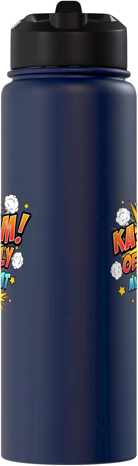 Botella de agua acero inoxidable superhero para niño 17 años