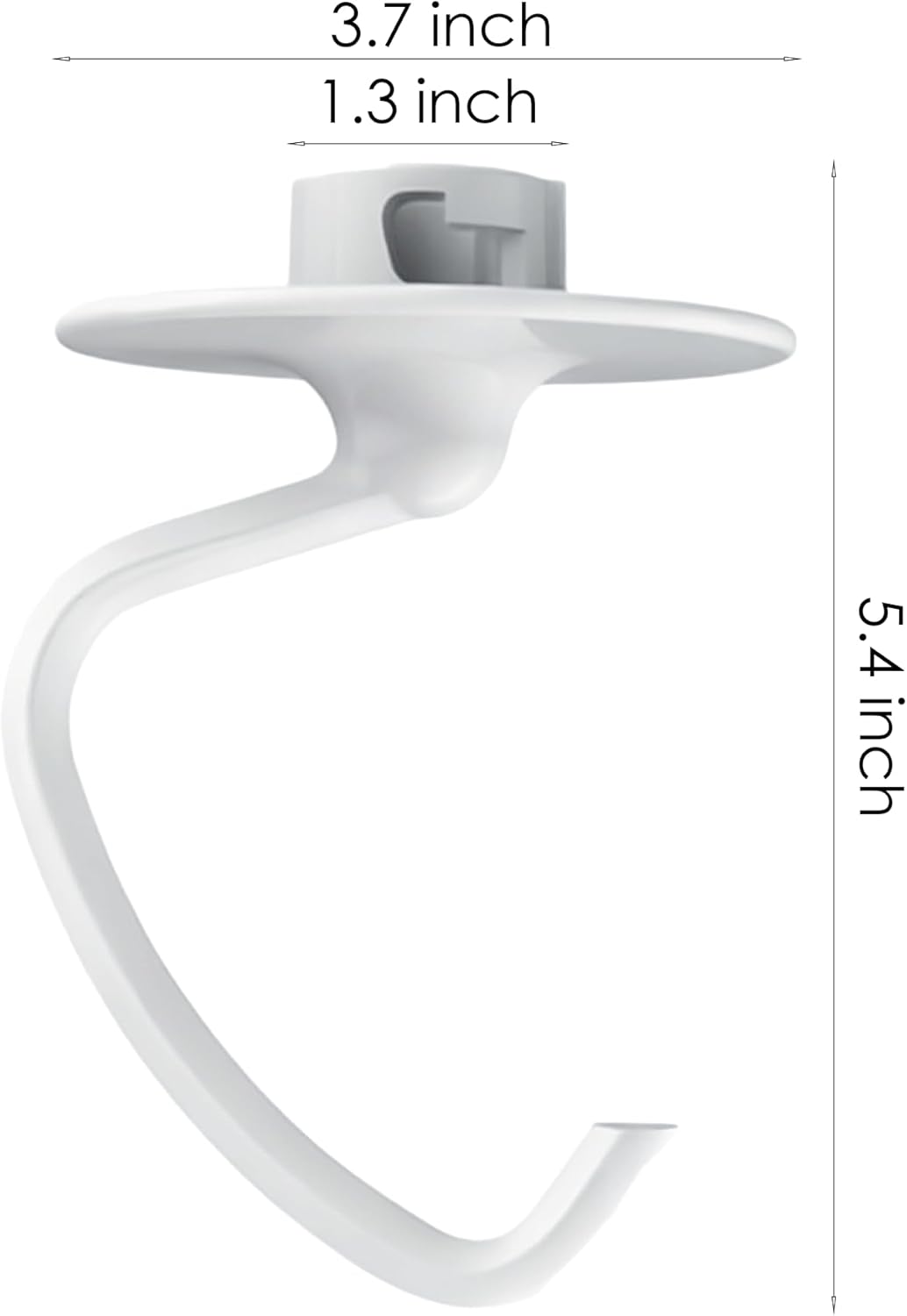 Gancho masa KitchenAid 4.5-5qt apto lavavajillas