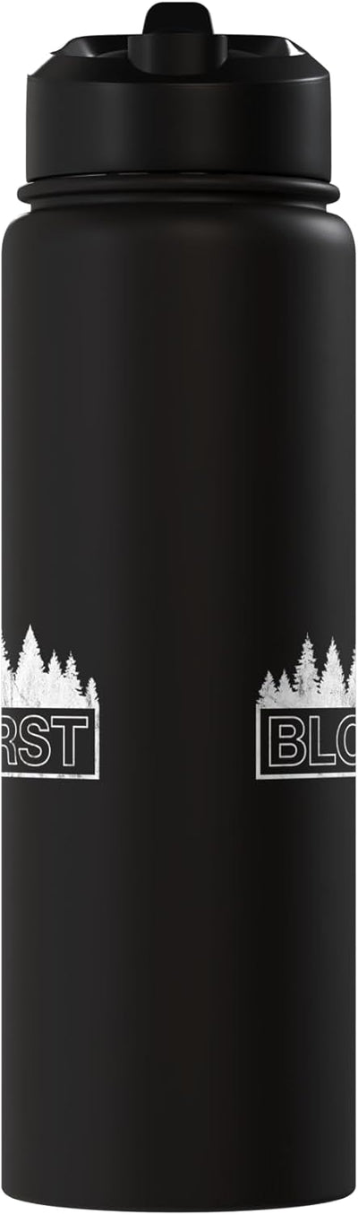 Botella de agua acero inoxidable Black Forest