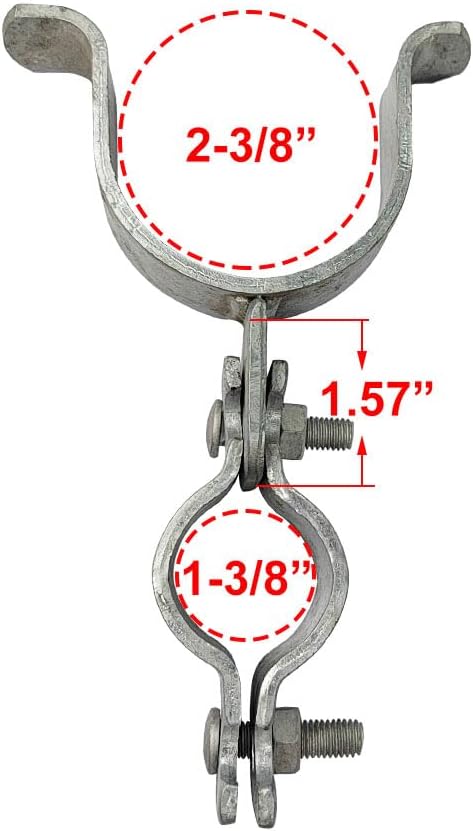 Cerradura puerta valla cadena acero galvanizado