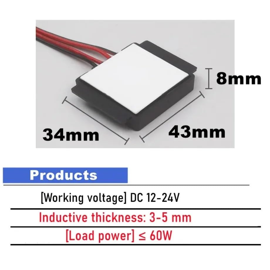 Interruptor táctil LED para espejo de maquillaje