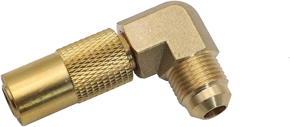 Adaptador 1/4pulg codo para parrilla Blackstone 17-22pulg