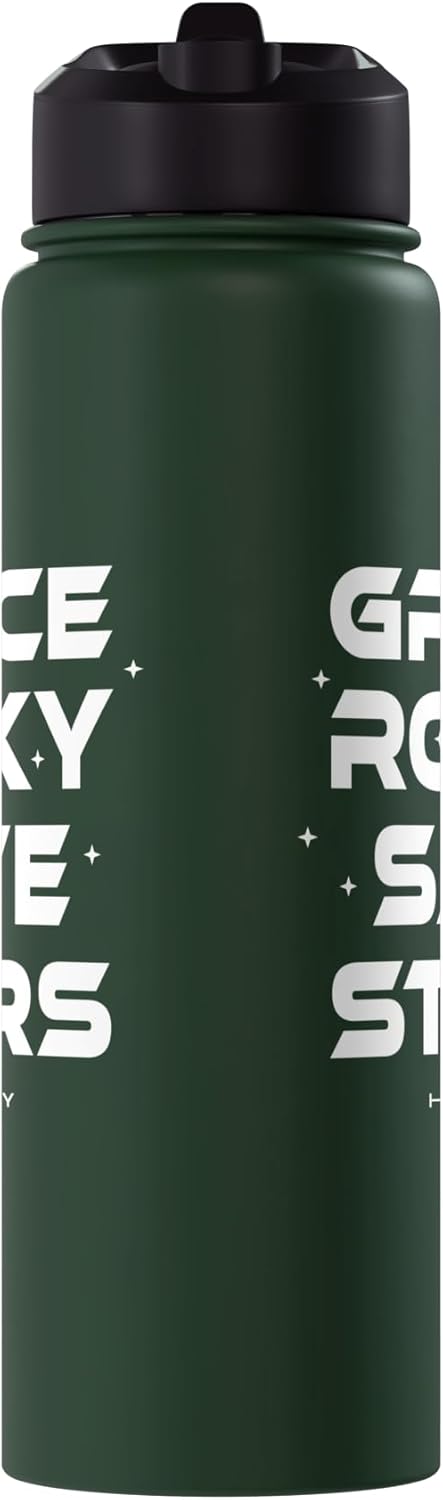 Botella agua aislada acero inox Grace Rocky Save Stars