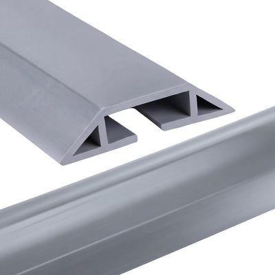 Cubierta cable suelo protector extensión resistente gris 20