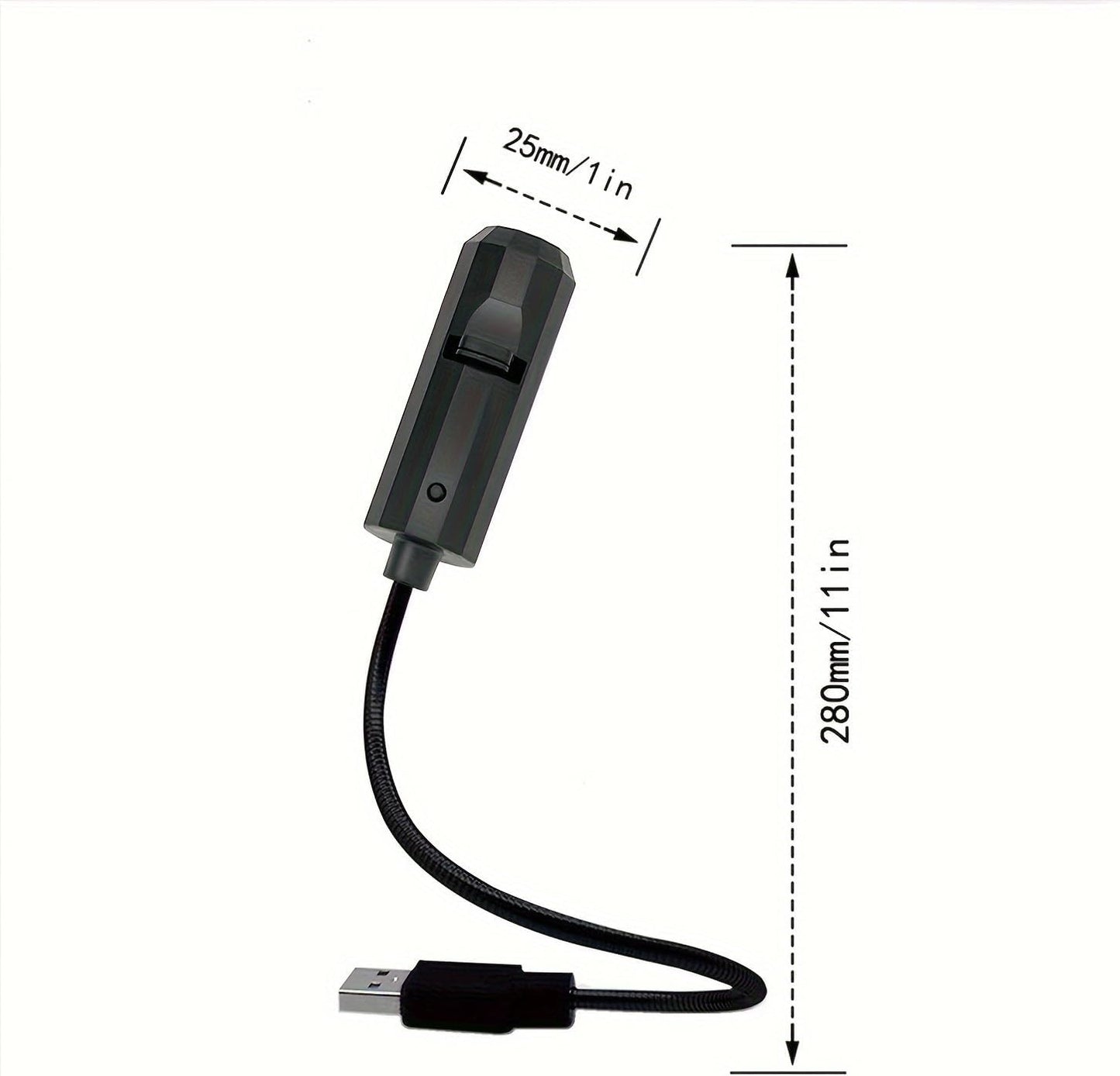 Luz nocturna LED proyecta patrones marinos y mariposas