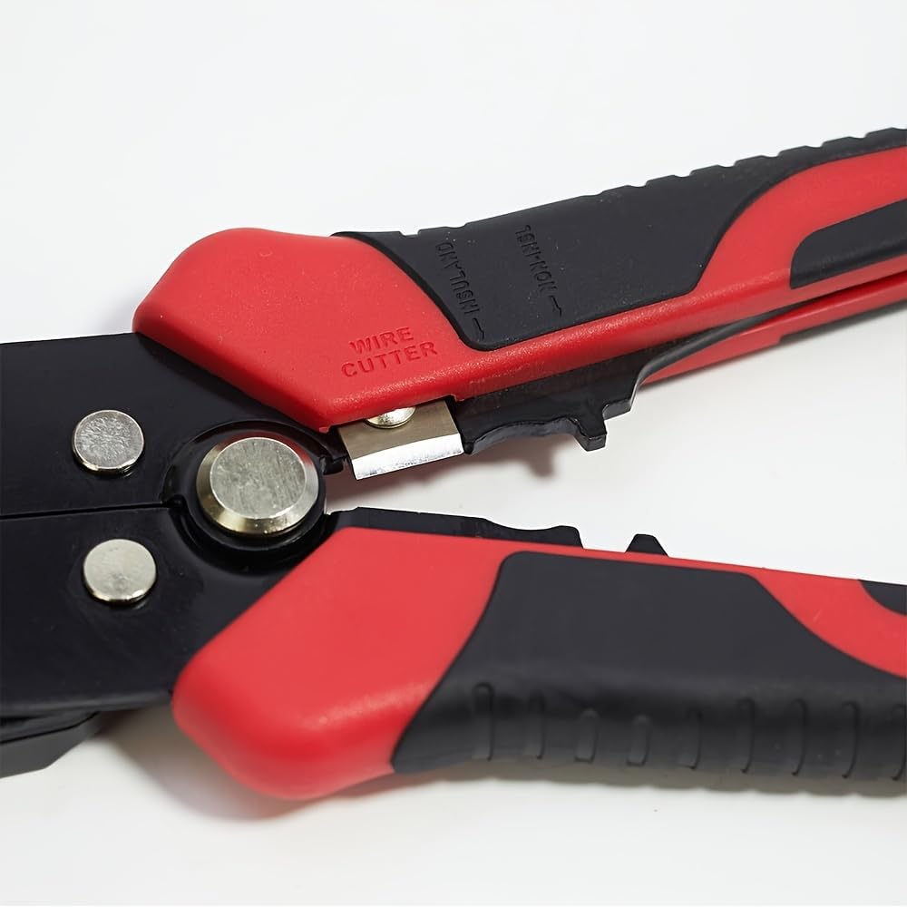 Pelacables y crimpador AWG 24-10 multifuncional