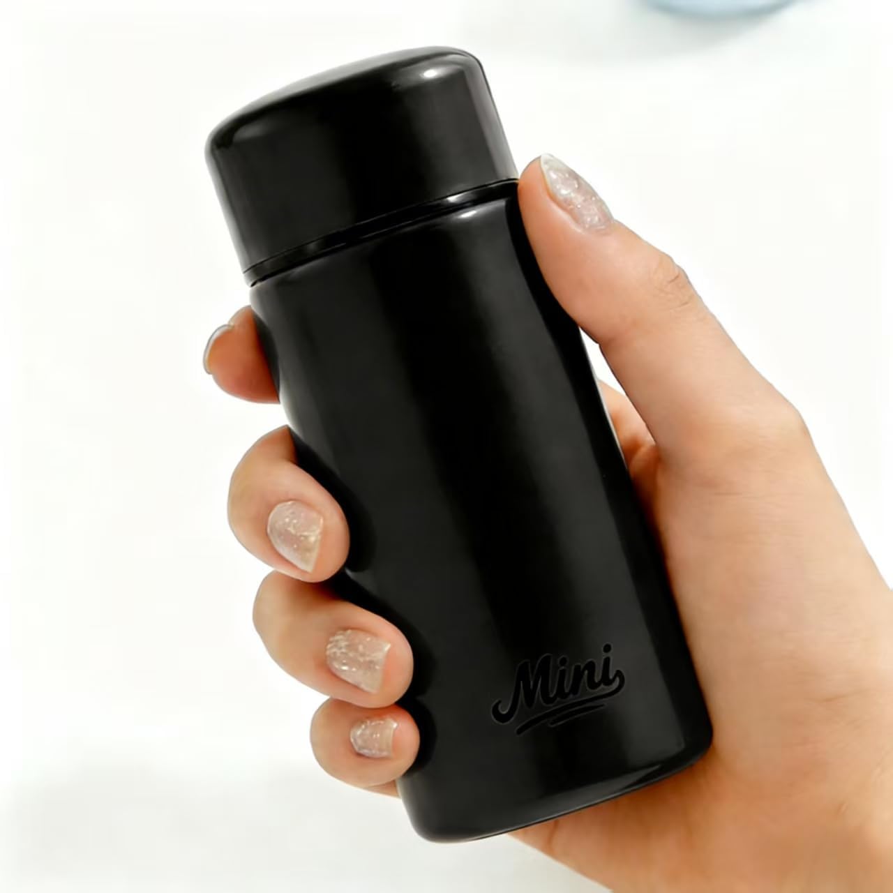 Mini botella de acero inoxidable sin BPA para bebidas calientes y frías