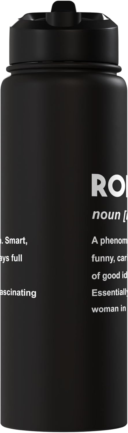 Botella de agua acero inoxidable aislada Rory Name