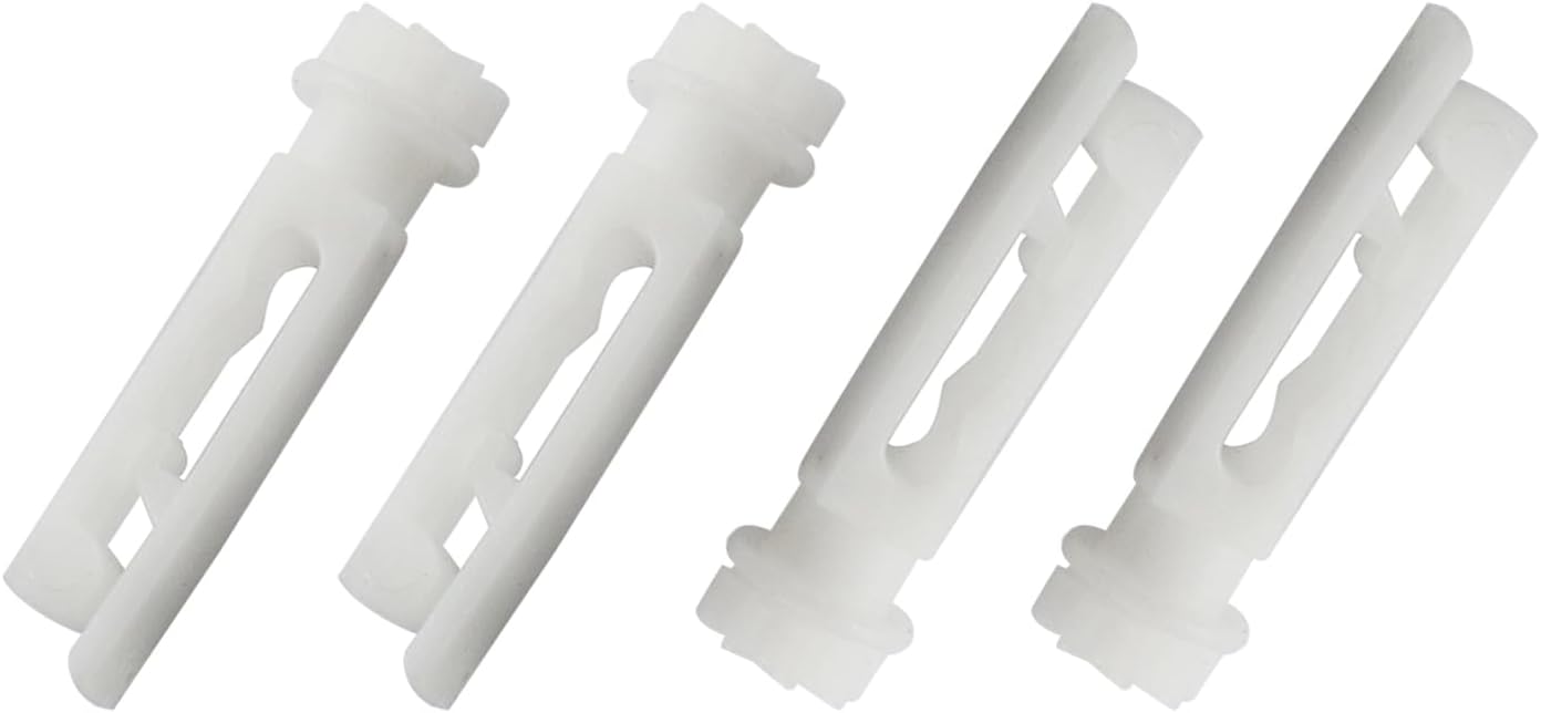 Clips reparación vertical blanco para cortinas 12 pzas