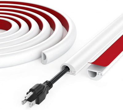 Cubierta cable silicona autoadhesiva 39pulg blanca