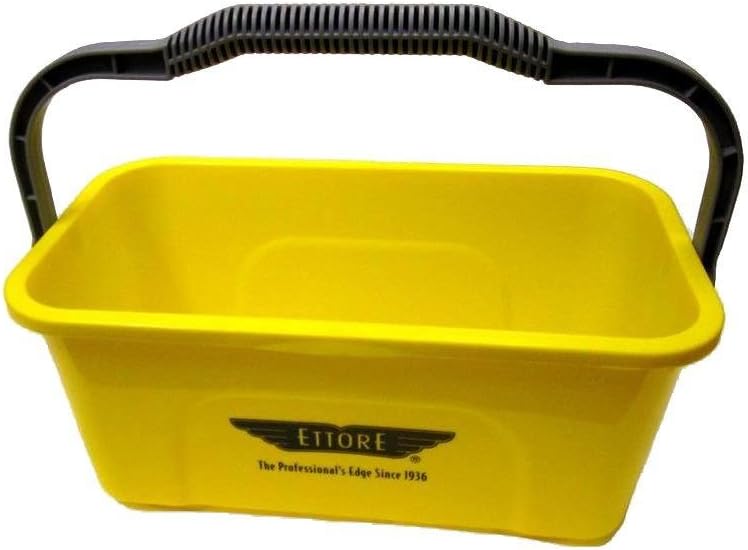 Cubo 3gal con mango ergonómico amarillo