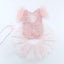 Traje princesa bebé niña encaje perla tocado sesion foto