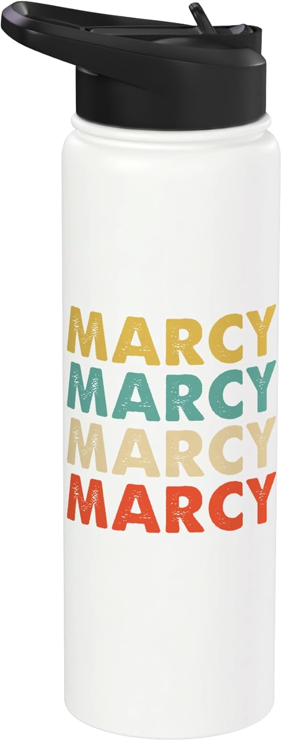 Botella de agua aislada de acero inoxidable Marcy Name