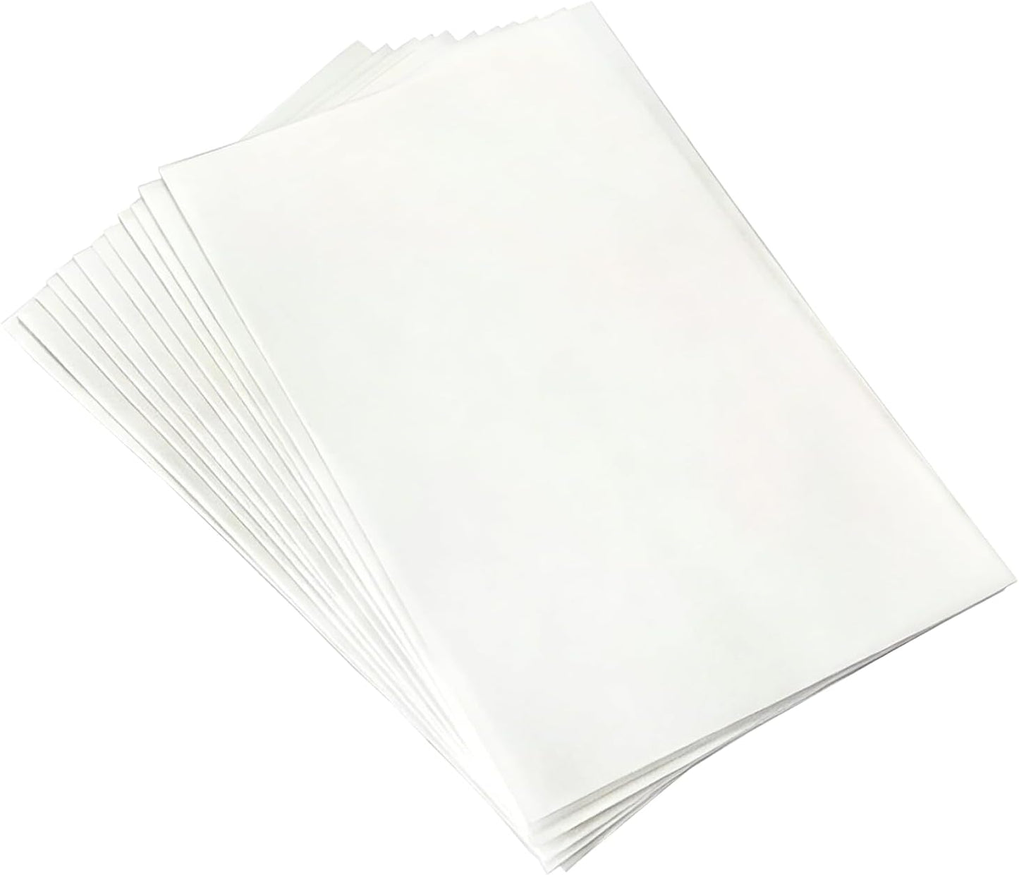 Papel de oblea comestible A4 blanco para decorar tartas 25 piezas