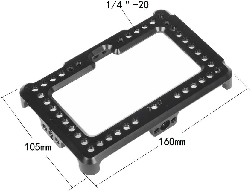 Soporte jaula monitor FeelWorld F6 Plus 5.5