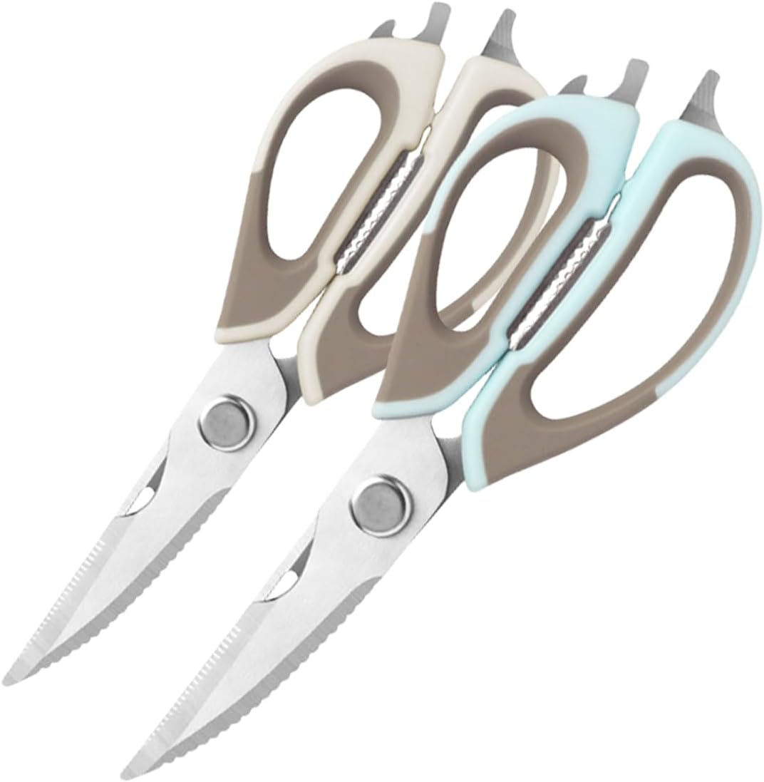 Tijeras de cocina de acero inoxidable sin soporte magnético
