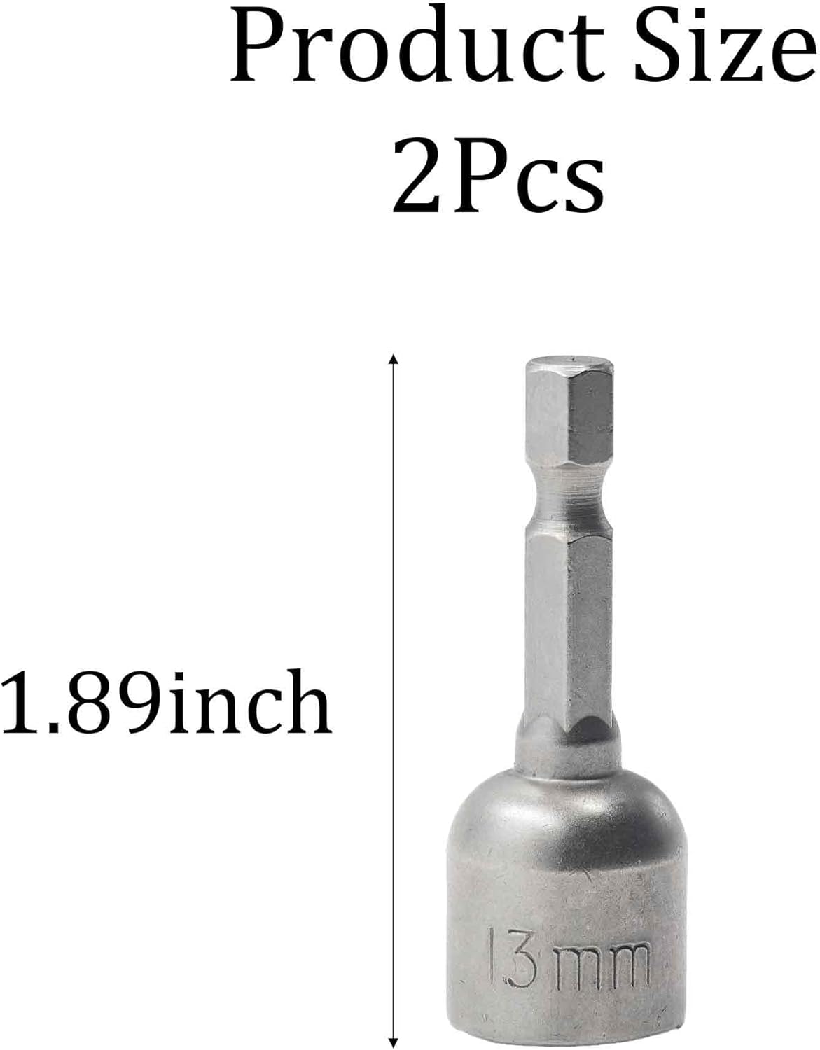 2 Brocas Magnéticas Hex 1/4 Pulg Cambio Rápido Taladro