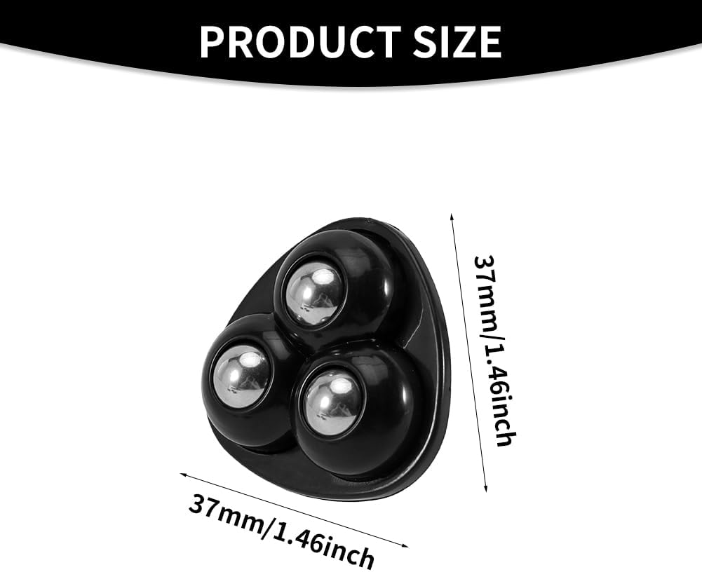 Set 12 Ruedas Autoadhesivas Giratorias para Electrodomésticos