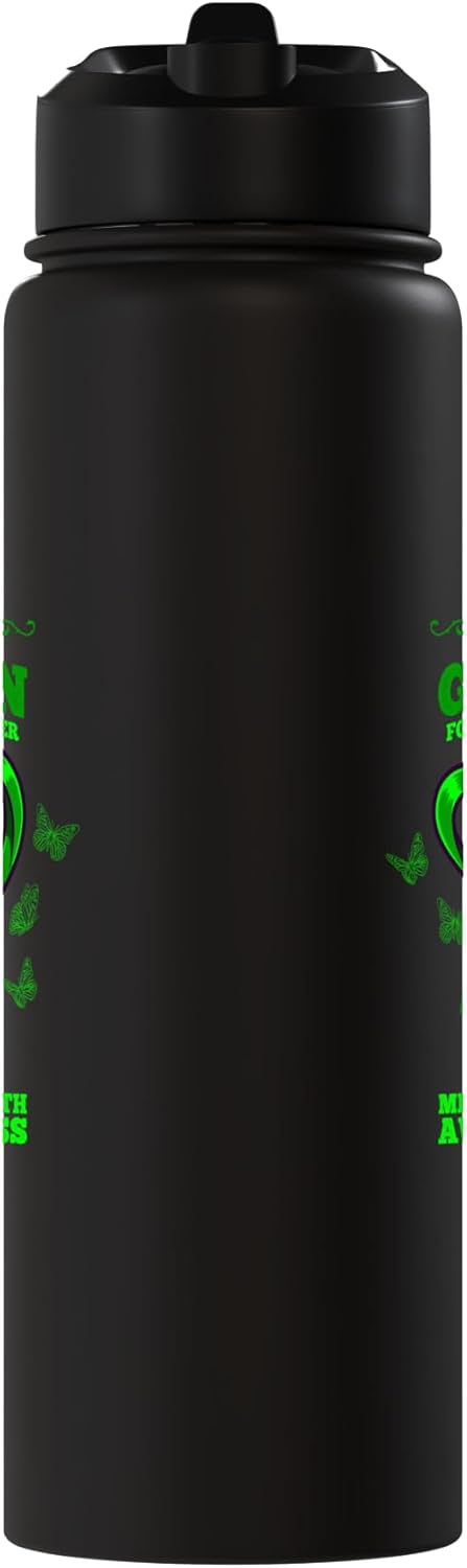 Bottella de agua acero inoxidable sin BPA para conciencia mental