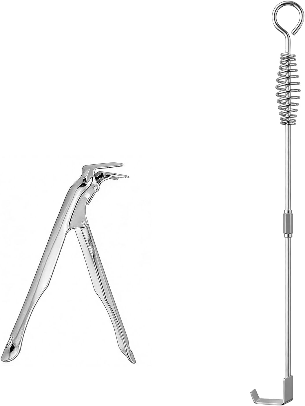 Agarrador rejilla acero inox para parrilla Big Green Egg