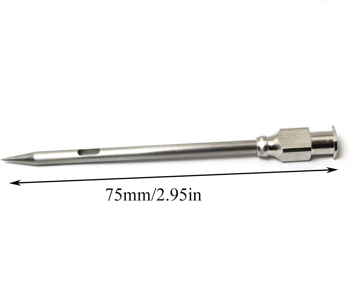4 Agujas Inyectoras BBQ Acero Inox