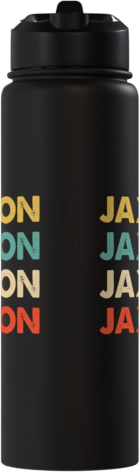 Botella de agua acero inoxidable Jaxxon Name aislada