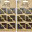 Esquinas metal TH92789 1pulg acabado antiguo pack 2