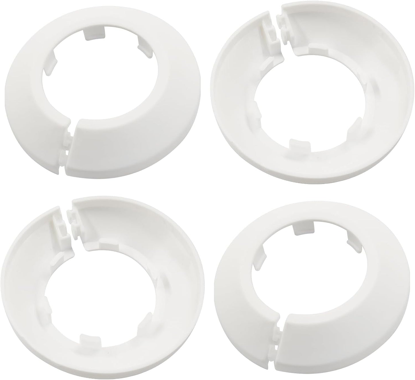 8 Pzas Cubiertas Tubo Agua 1.575pulg para Tubería 1-1/2