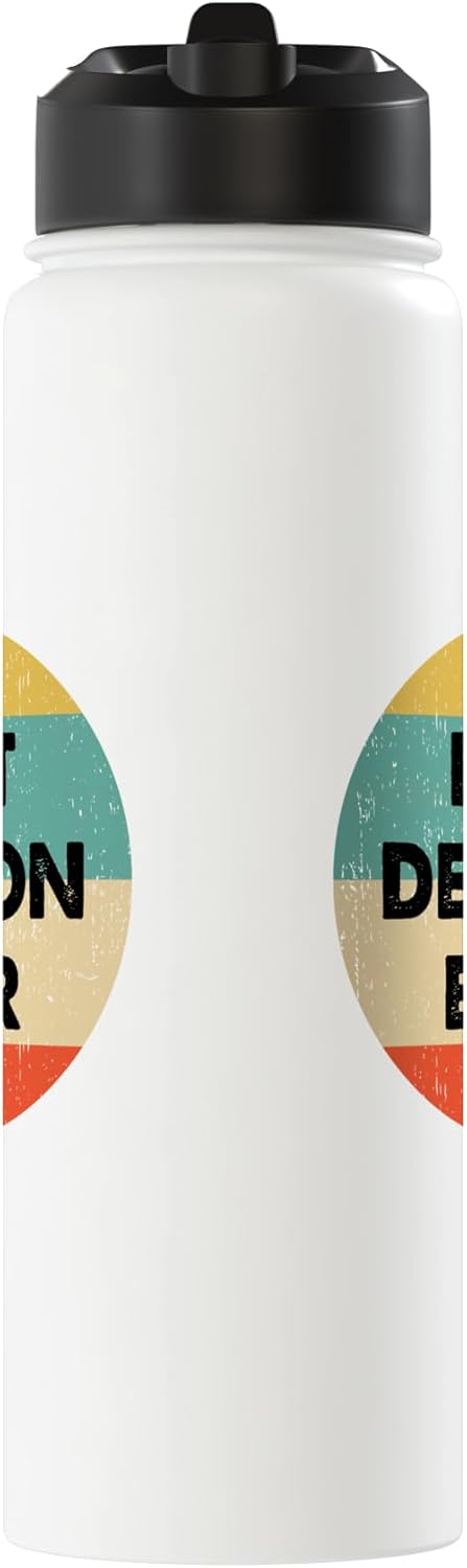Botella de agua aislada de acero inoxidable Denton Name