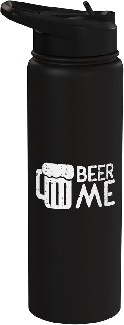 Mug Beer Me Juego Familiar Regalo Botella de Agua Aislada Acero Inoxidable