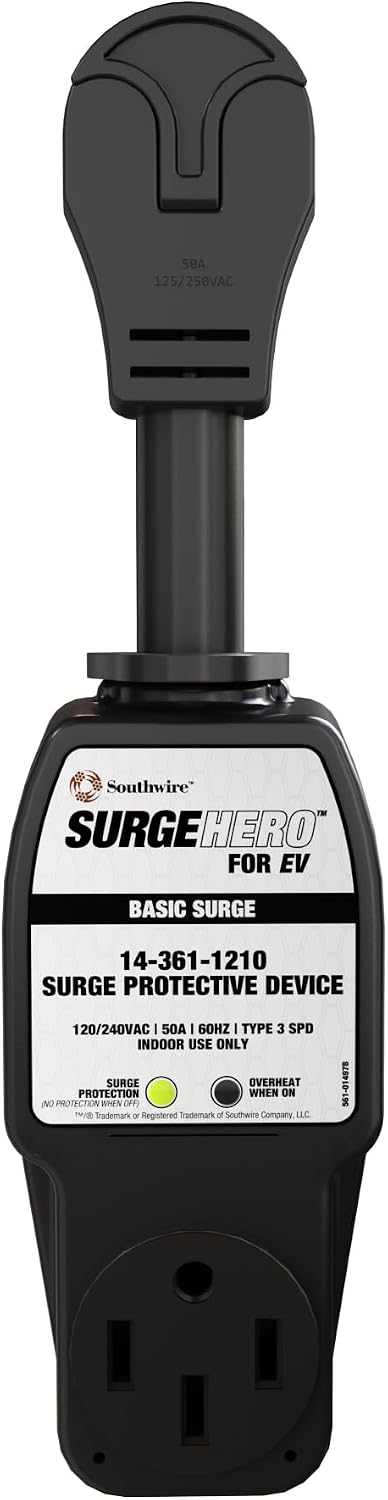 Protector sobretensiones EV 240V 50A NEMA 14-50