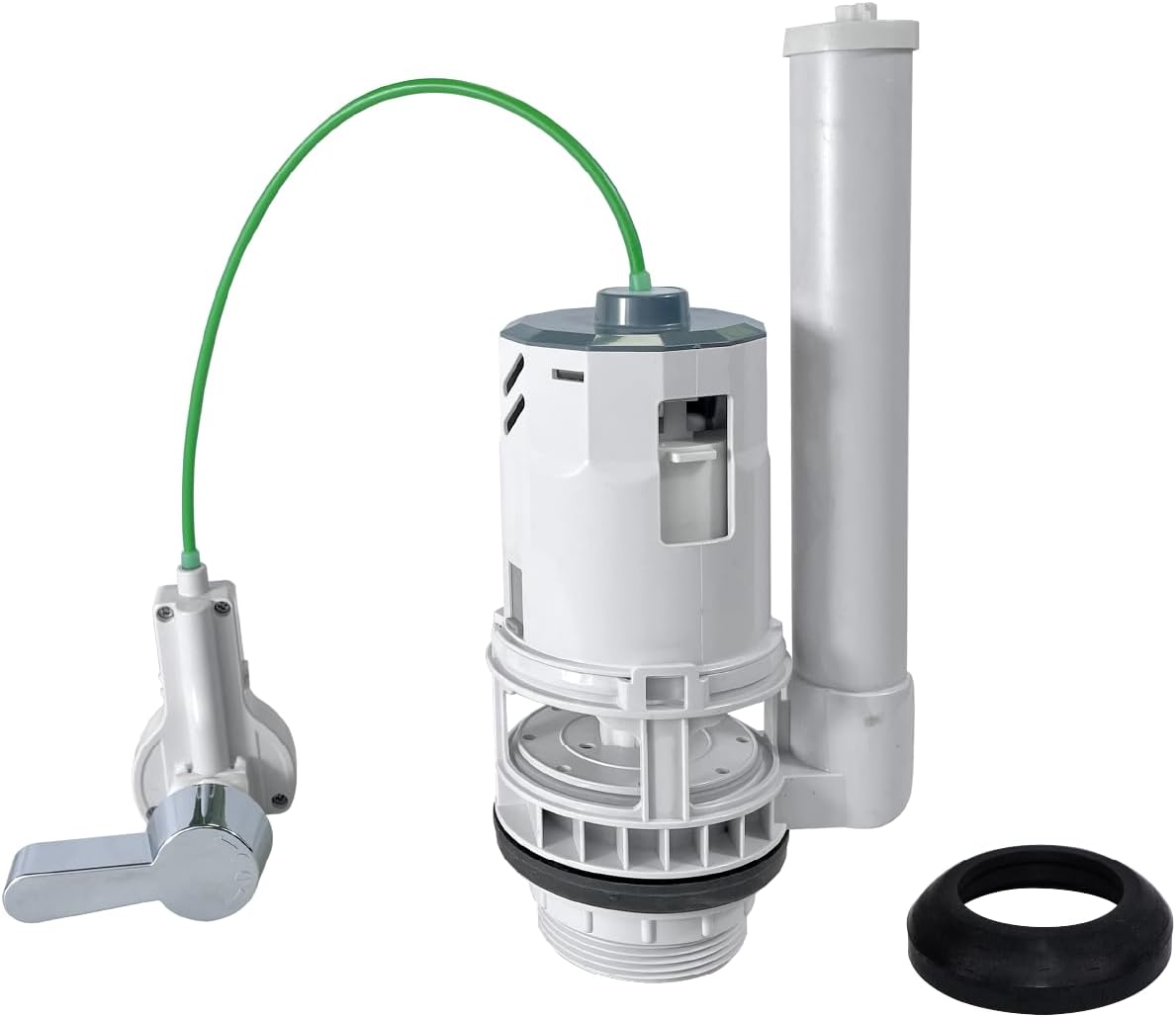 Kit repuesto tanque inodoro 2 pzas válvula descarga doble 2pulg