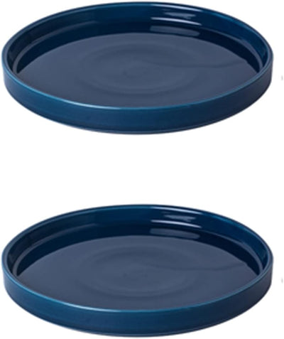 Platillo cerámica 5pulg para plantas interiores exteriores set 2