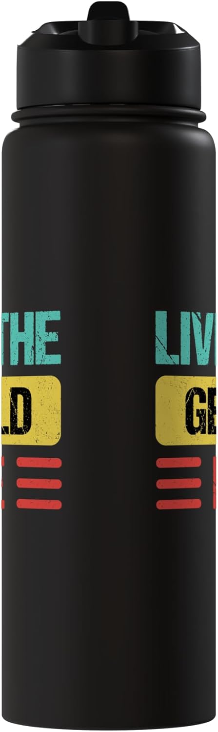 Botella de agua acero inoxidable Gerold Name insulated