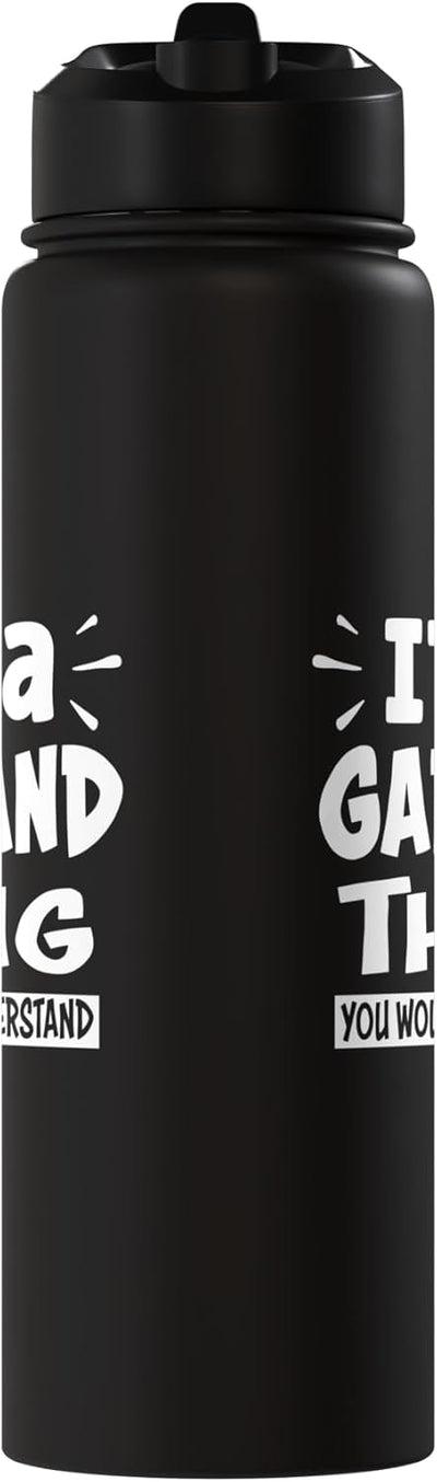 Botella de agua acero inoxidable aislada Garland Lovers