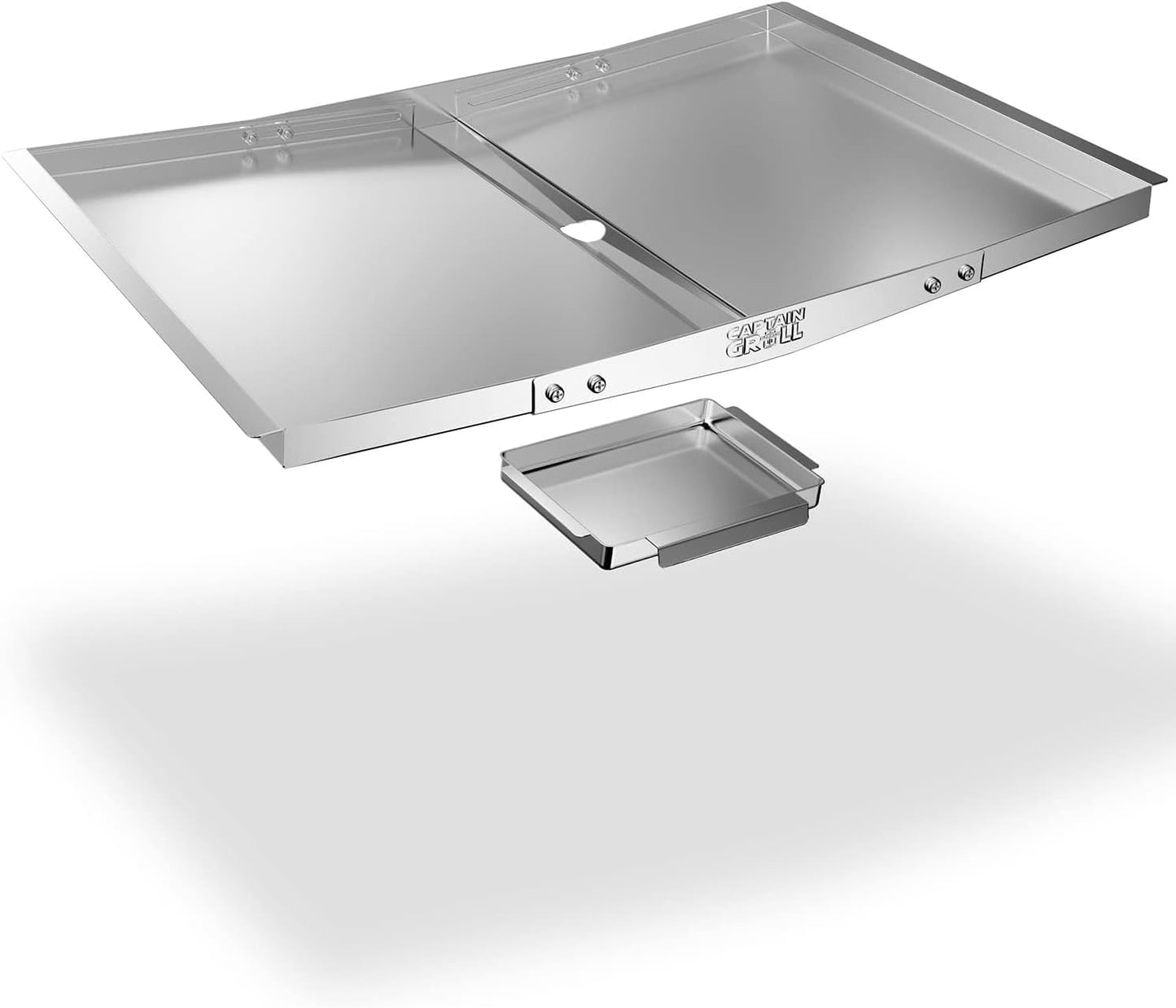 Bandeja grasa acero inox ajustable para parrilla Dyna Glo