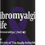 Botella agua acero inox aislada Fibromyalgia Warrior