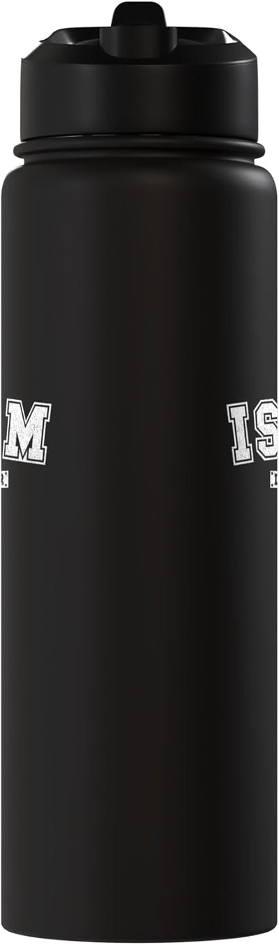 Botella agua acero inox aislada para familia Team ISLAM