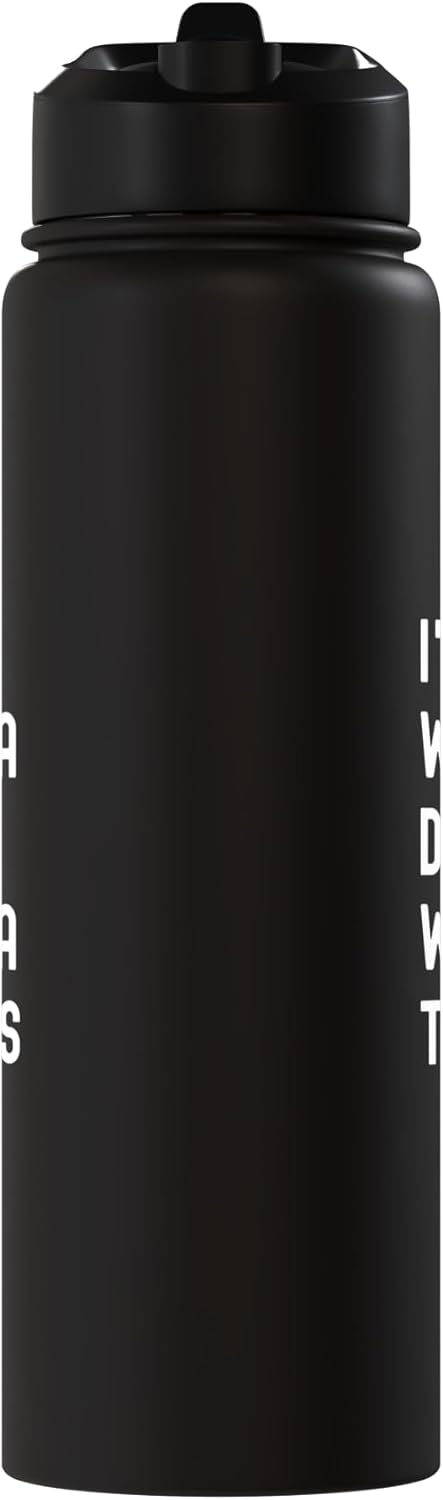 Botella agua acero inox aislada I'm Wanda