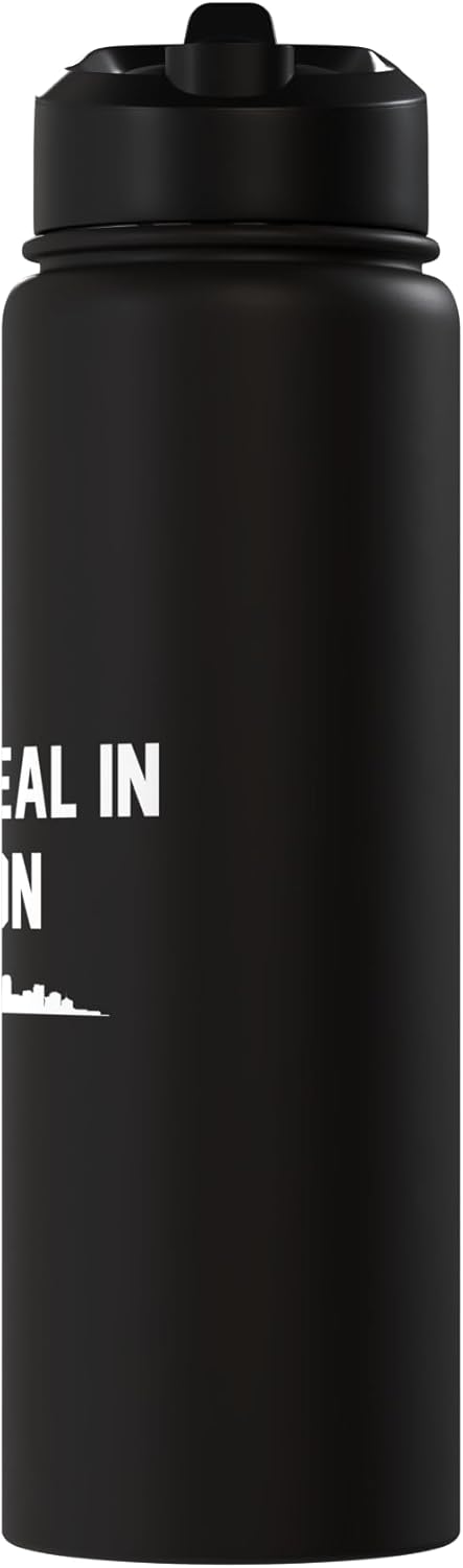 Botella de agua aislada acero inoxidable Wellington